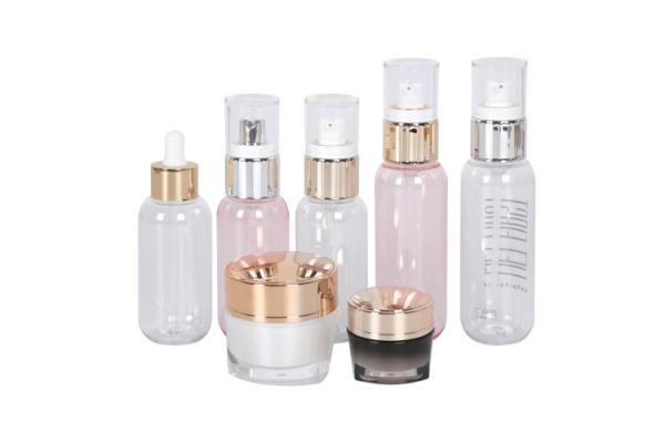 Empty Trave Skincare Set PET 100ml Dropper Bottle 100ml 120ml Lotion Bottle And