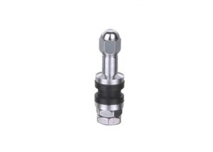 China TR43E Tubeless Tire Valve Stem Clamp In Aluminum Alloy , EPDM Rubber Metal Tire Valve Stem factory