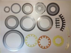 China Electric Motors Silicon Steel Laminations Rotor Stacked Iron Core 0.5mm Thickness factory