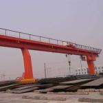 Single Box Beam L Leg Gantry Crane 50/10T With Double Cantilever
