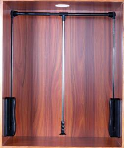 China TALLSEN Wardrobe Accessories Top Mounted Wardrobe Clothes Cabinet Hanger factory