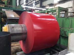 China Prepainted galvanized steel coil /PPGI STEEL COIL /PPGI/PPGL DX51D with film factory
