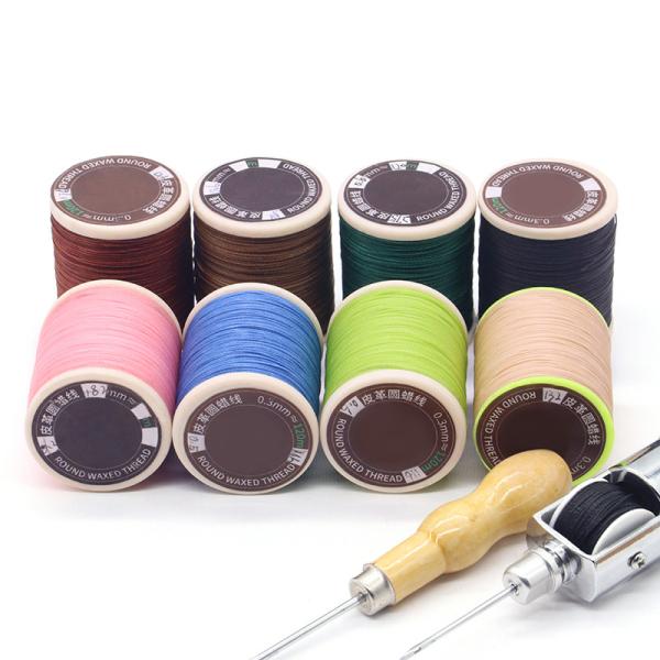 Hand Knitting 420D/3 Yarn Count Sewing Thread for Leather Bag DIY Bracelets 30