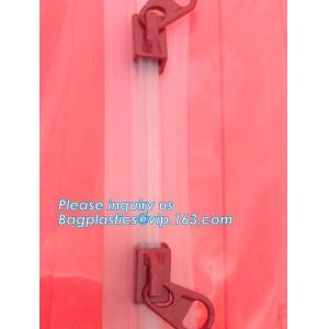 Waterproof Zipper With Two Slider Plastic Wate Tight TPU Double Open Zipper For