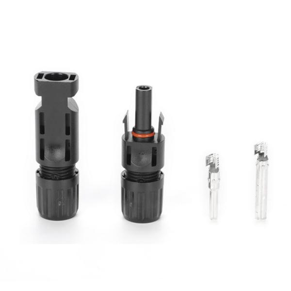 China 14-10 AWG Tinned Plated Solar Panel Connectors IP67 Rated UL94V-O for Solar PV Systems factory