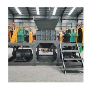 China 2023 Double Shaft Waste Car Plastic Wood Rubber Shredder Scrap Metal Shredder Machine factory