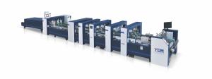 China 380V 50Hz Industrial Automatic Folder Gluer Machine 300m / Min Speed factory
