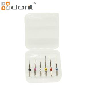 China Gold Thermal Dental Endo Files Great Sharpness Nickel Titanium Rotary Endodontic Files factory