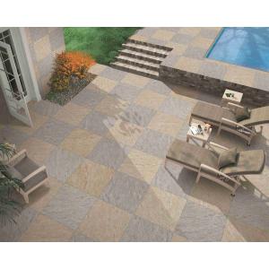 China Sand Stone Outdoor Porcelain Tile / Fireplace Cream Matt Porcelain Tiles on sale