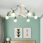 Modern Minimalist Led Glass Ball Bubble Sphere Chandelier Home Decor