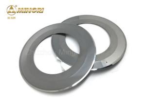 China Hard Alloy Metal Round Carbide knives Slitting Blade For Cutting Paper factory