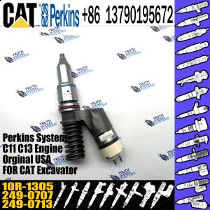 China Remanufacture Diesel Fuel Common Rail Injector 2490707 10R1305 249-0707 10R-1305 For CAT Excavator Engine Truck C11 factory
