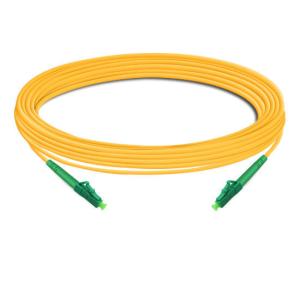 China 10m (33ft) Simplex OS2 Single Mode FC UPC to FC UPC PVC (OFNR) Fiber Optic Cable factory