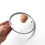 Microwave Heating Transparent Borosilicate Glass Soup Pot