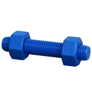 China ASTM A320 L7 Xylan 1424 200mm PTFE Coated Fasteners For Pipe Fittings factory