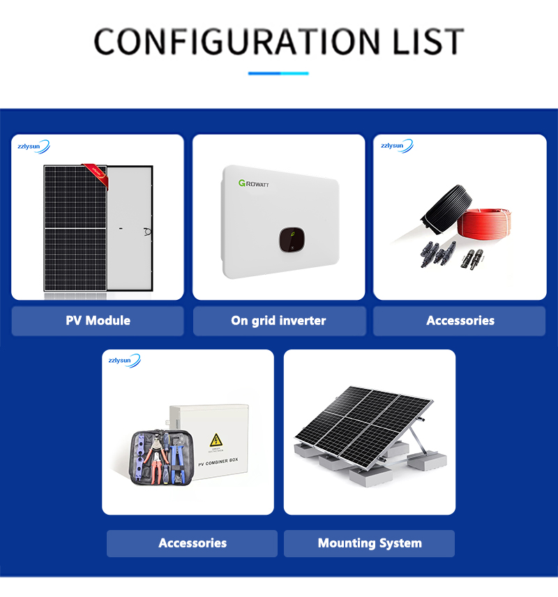Ground Mounting Solar Energy Storage System MPPT Controller 25KW 30KW