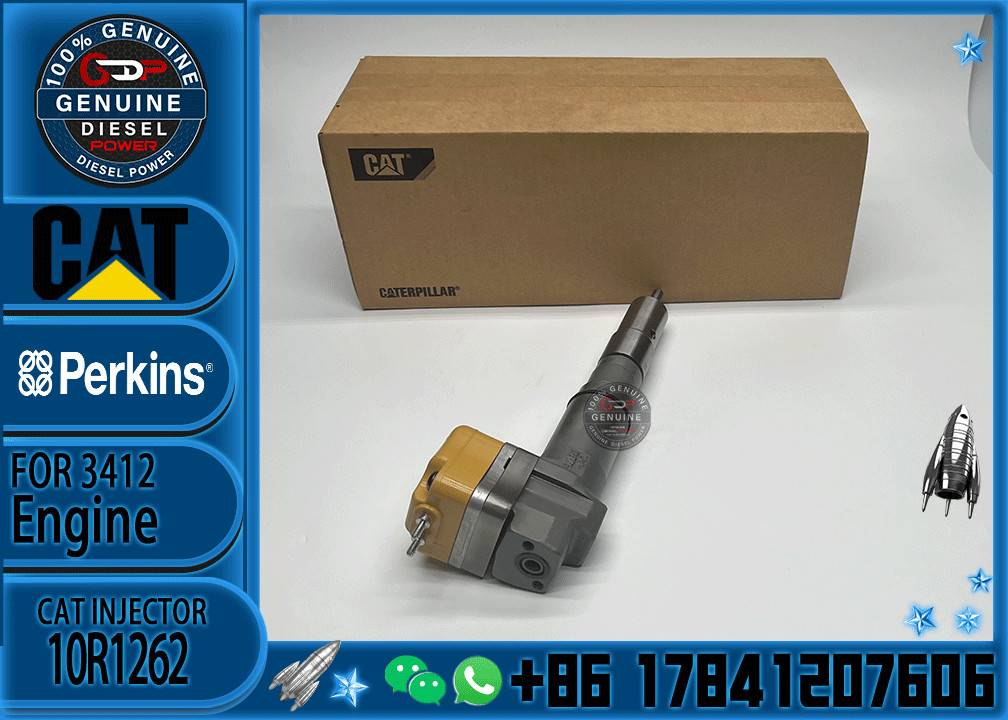 Excavator Injector 10R-1262 10R1262 222-5963 2225963 204-6714 2046714 EX631262 for 3126 Engine Parts Diesel Nozzle Assem