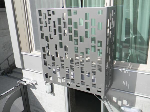 Protector in wall cleaning aluminium metal air cleaning cover airconditioning