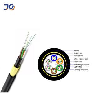 China 12 Cores Outdoor Fiber Optic Cable Stranded Loose Tube For Overhead factory