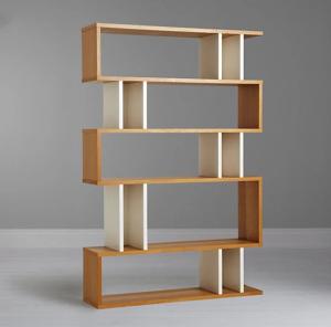 China Factory price wooden melamine bookcase with open shelf factory
