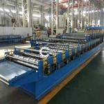 Double Layer PPGI Roofing Sheet Manufacturing Machine Color Steel Ibr Trapzodial