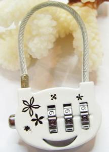 China Cable padlock,Combination lock,Travel lock factory
