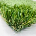 Fake Landscaping Artificial Grass Synthetic Ornamental 40mm PP 3 / 8 ''