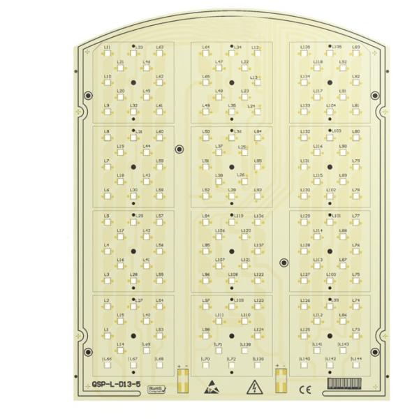 China Immersion Gold SMD LED PCB Board For Flood Street Light Projectors factory