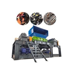 China 400V 380V Industrial Textile Shredder Textile Polyester Fabric Shredder Machine factory