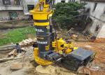 50KN 25T Rock Hydraulic Rotary Drilling Rig Crawler For Construction