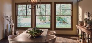 China American Style Double Hung Window / Ventilation Aluminum Sash Windows Stainless Steel Security Mesh factory
