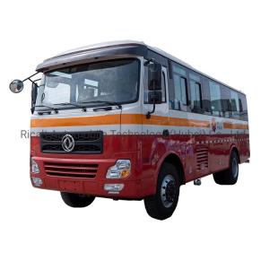 China Wild Camper Oil Field Vehicle Coach Bus with 7 Sleeping Bed and 49 Seats Capacity factory