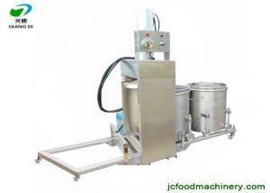 China industrial big scale fruits juice making machine with hydraulic pressure/beverage making machine factory