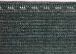 HDPE Knitted Plastic Sun Shade Net , Sun Screen Fabric 1-6m Width