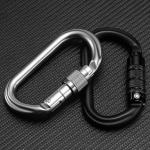 25KN Snap Hook Locking Aluminum Carabiner Clip Heavy Industry Must-Have