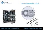 Concrete Scarifier Accessories 6 point TCT Flails for Airtec Durable Carbide for