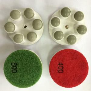 China 3 Inch Diamond Polishing Pads , Round 7mm Ceramic Polishing Pads factory