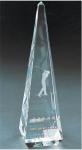 Transparent Crystal Trophy