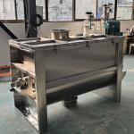 Powder Screw Ribbon Mixer , Efficient Mixing Equipment For Dry And Wet Materials