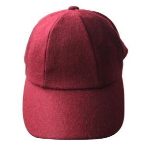 China 8 Panel 56cm Australian Baggy Cap Woolen Material pantone color factory