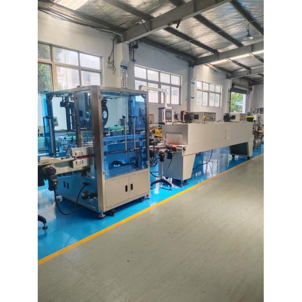 China Automatic Horizontal Shrink Sleeve Labeling Machine with Steam Tunnel factory