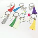 Backpack Crystal Alphabet Metal Keychains Gifts For Women, Initial Letter