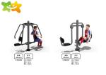 Anti Static Outdoor Park Exercise Equipment Non Faded Color GS CE Approved