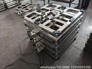China High Accuracy Good Quality 60 X80 cm Stainless Steel Waterproof 500kg Bench Scale factory