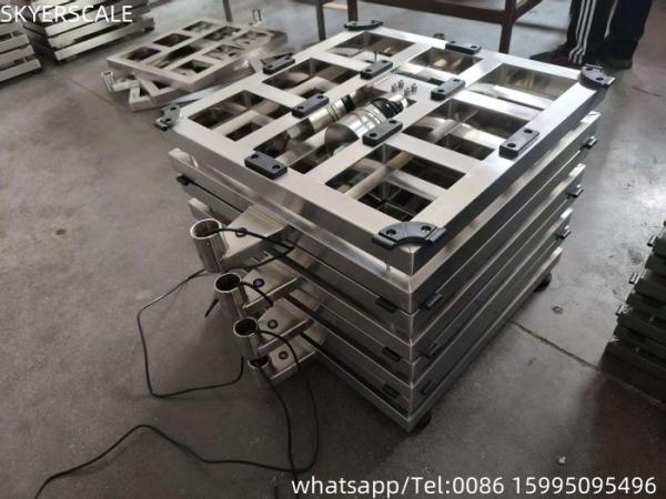 High Accuracy Good Quality 60 X80 cm Stainless Steel Waterproof 500kg Bench
