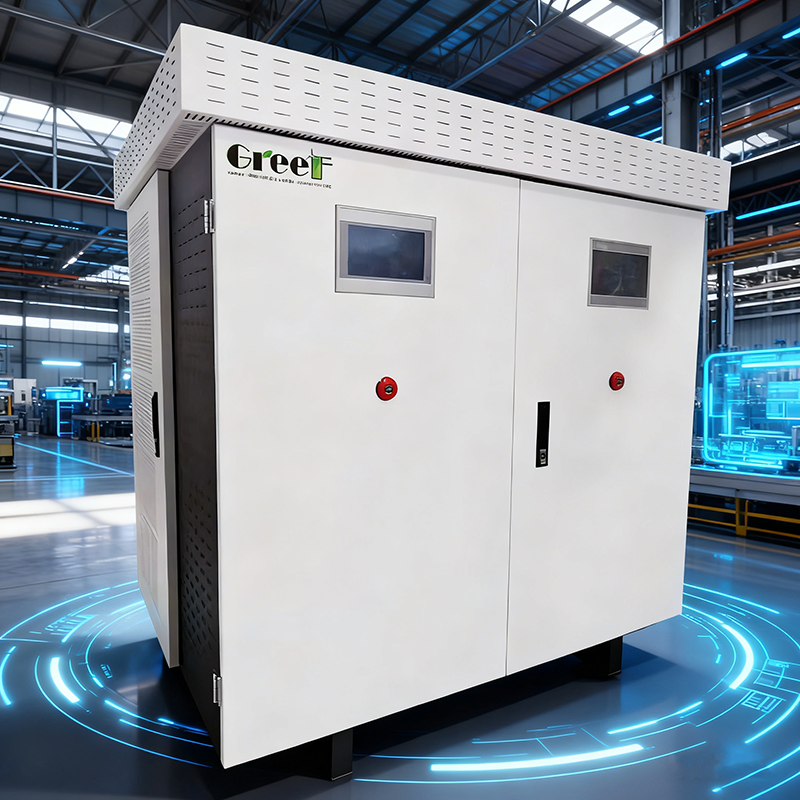 China AC Generator-Battery Hybrid Converter On Grid Controller with 50Hz/60Hz Rated Grid Frequency and -40 to 60 Degrees Environment Temperature for 100 kW factory