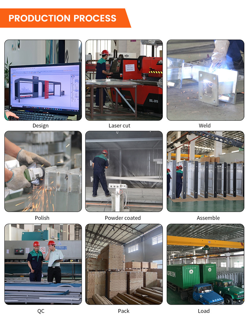 Easy installation digital display 8000nits IP65 P6 6mm pixel pitch steel led screen billboard outdoor advertising