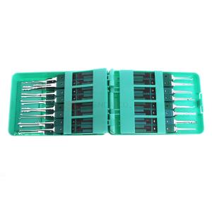 China KLOM Tools 32pcs Lock Pick Set Plastic Case factory