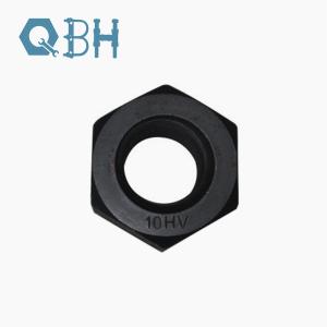 China High Strength Black Carbon Steel Hex Nut EN14399-4 Grade 10 With Hv factory