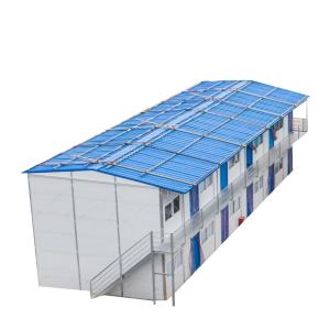 China Zontop China prefab duplex K house Prefabricated modular Buildings Prefab Coffee House factory
